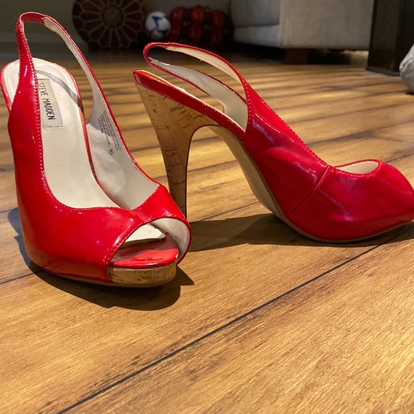 Steve Madden Shoes - Steve Madden Red Heels